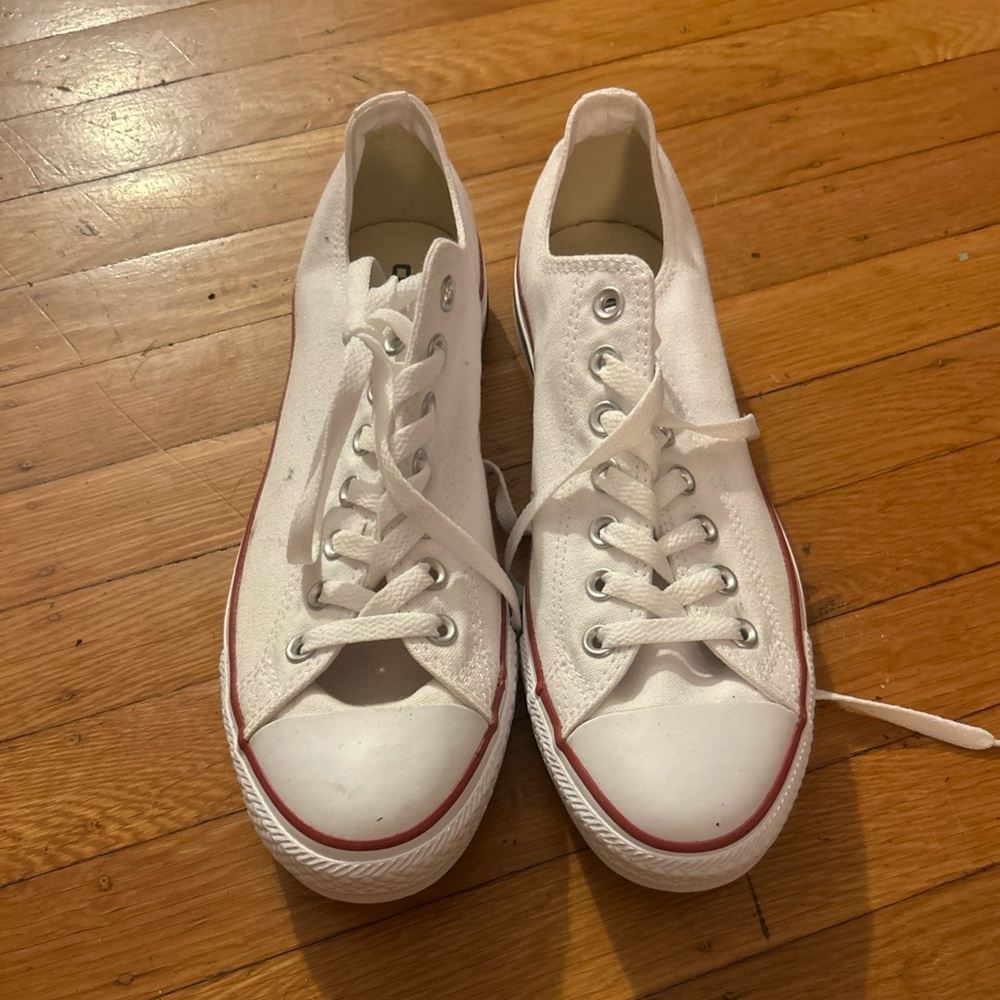 Converse Optical White Canvas Sneakers